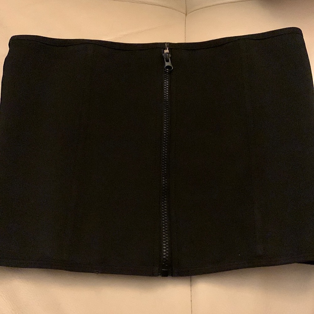 Black waist trainer corset